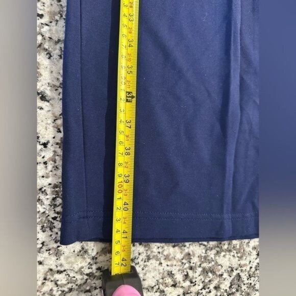 Marycrafts Womens Office Square Neck Midi Dress Size 14 Back Zipper Sheath Fit - Picture 6 of 8